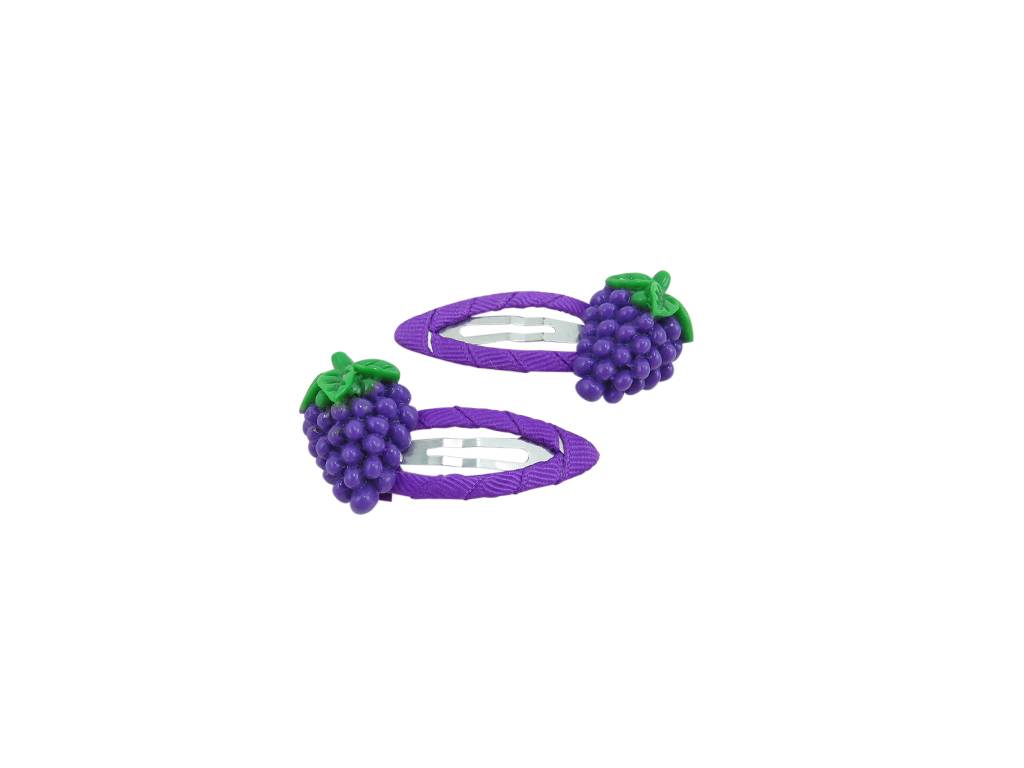 Kid’s grapes hair clips Featured Image