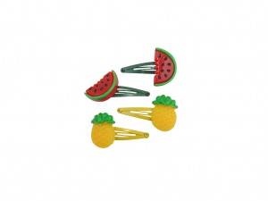Kid’s Watermelon pineapple hair clips
