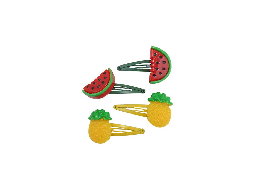 Kid’s Watermelon pineapple hair clips Featured Image