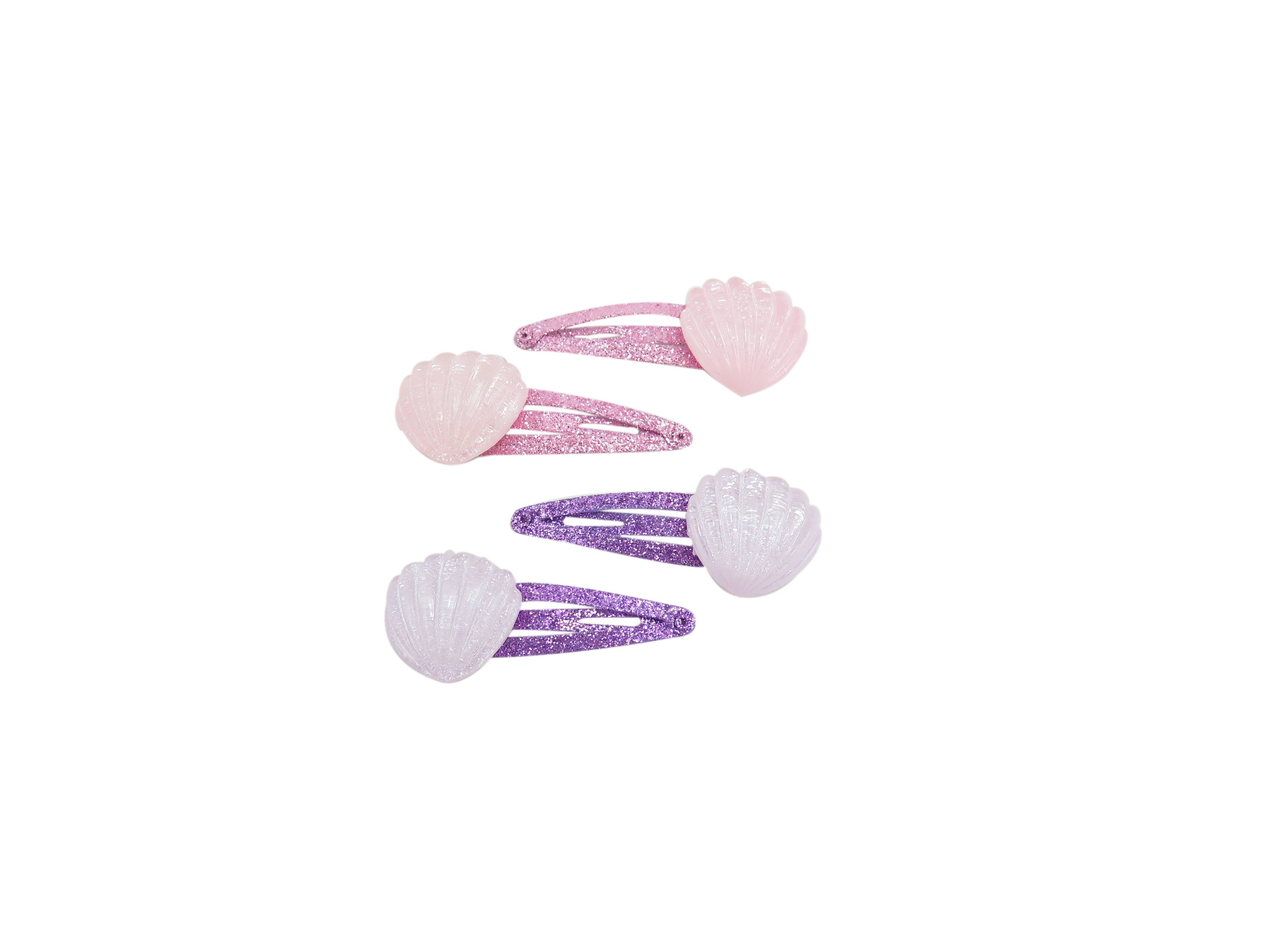 hair clips with shell set