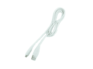Android USB cable/ charging cable in white color