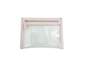 Translucent cosmetic bag