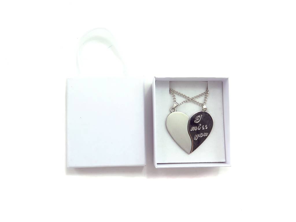 I MISS YOU necklace for Valentine’s day