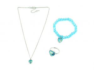 Kid’s Necklace Bracelet Ring Set
