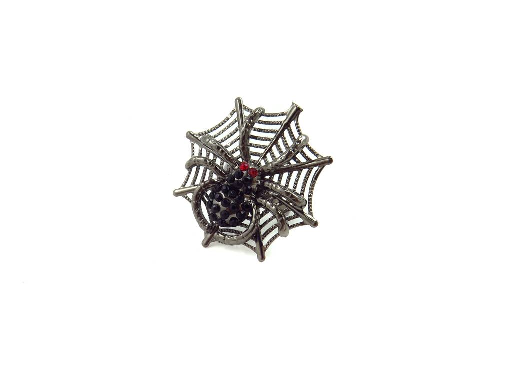 spider web ring for Halloween