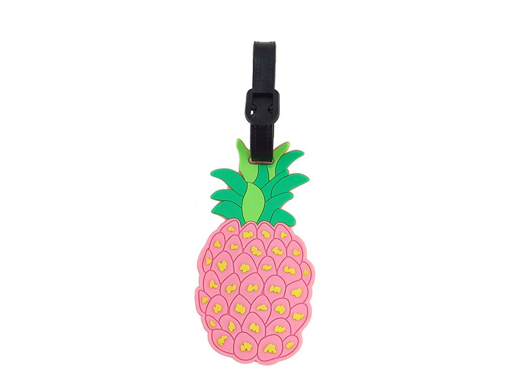 PVC Pineapple Luggage Tag Featured Image