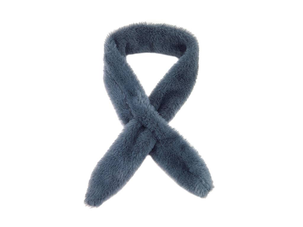 Fashion luxury faux fur winter scarf
