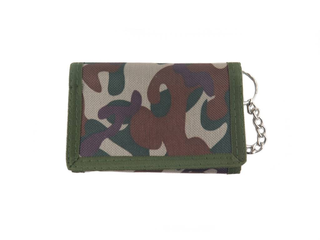 camouflage pattern men’s folded wallet