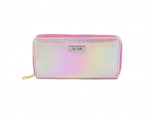 Fashion gradient rainbow color slim purse