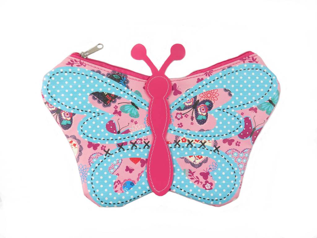 Butterfly Kids Cosmetic Bag