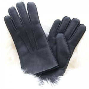 Classical handmade Sheepskin gloves for men