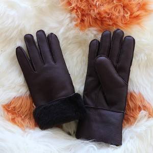 Patches/Pieces napa sheepskin gloves for ladies