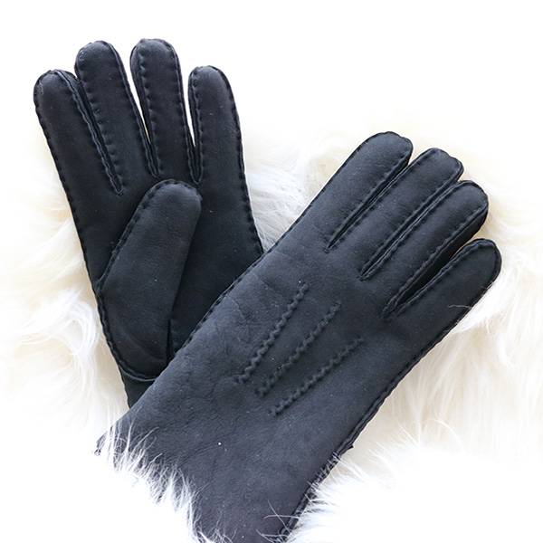 Classical casual Ladies handsewn shearling gloves Featured Image