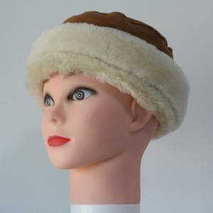 ladies luxury sheepskin hats