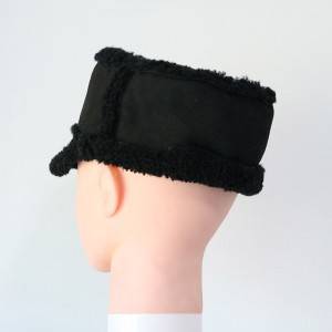 ladies sheepskin dressing stylish fashion hats