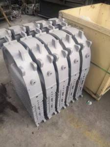Cast aluminum radiator