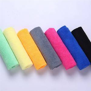 Super soft strong water absorbent microfiber towel cleaning cloth