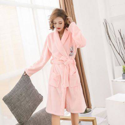 Hot sale women soft comfortable microfiber bathrobe for beach Featured Image