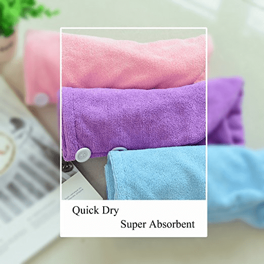 Factory direct supply absorbent soft microfiber drying hair towel wrap
