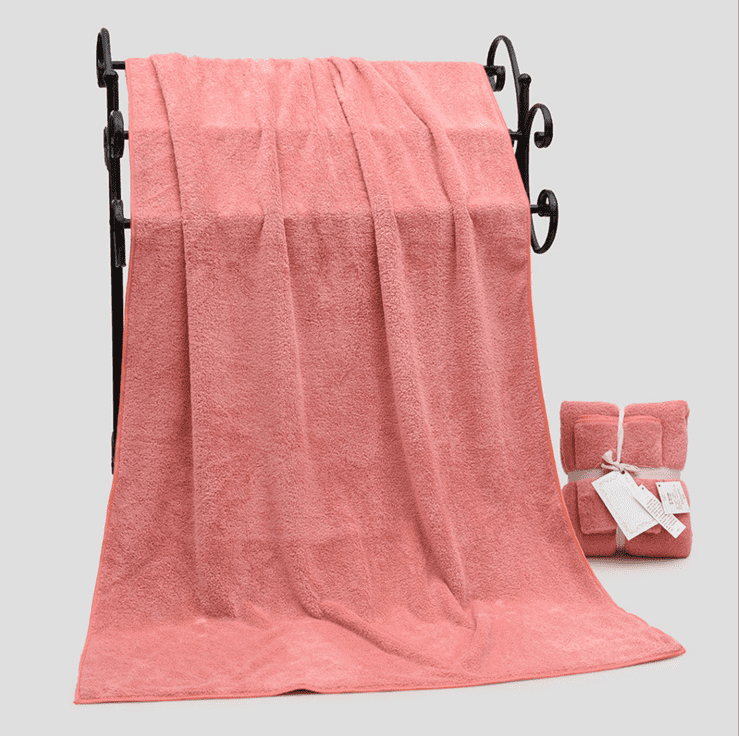 The lowest manufacturer price polyester bath coral velvet towel