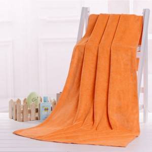 Cheap china manufacturer thick and big bath towels for hotel