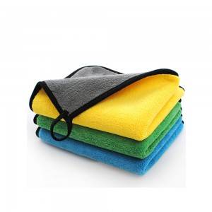 Thick Microfiber Towel / Super Absorbent Quick Dry Micro Fiber Cloth For Car Wash And Daily Home Use.
