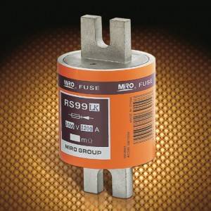 Bolt Connected Round Cartridge Type Fast-acting Fuse Links For Semiconductor protection