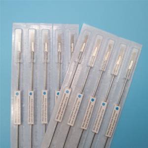 Blue Dot Tattoo Needles with disinfection tablets