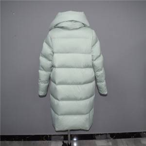 Autumn and winter new women’s diagonal quilted lapel capless warm down jacket, cotton jacket 030