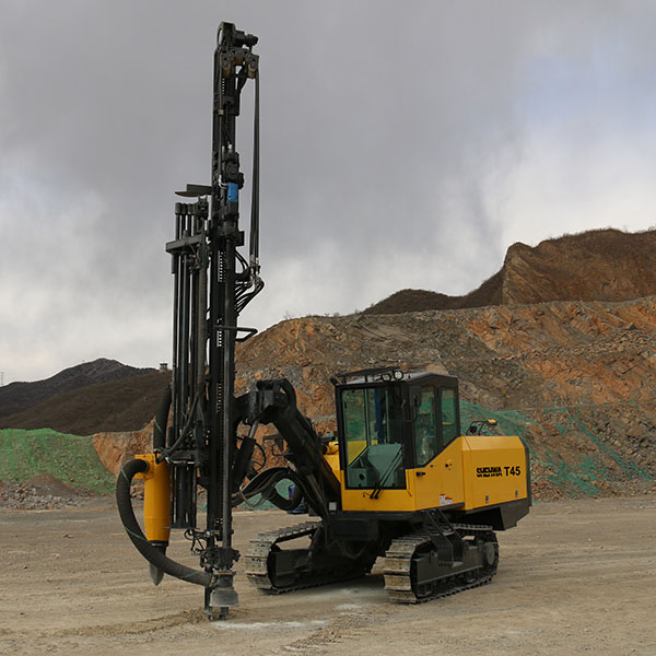 SHEHWA T45 Full Hydraulic Top Hammer Surface drilling rig Featured Image