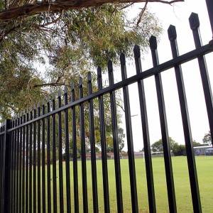 Zinc and Steel Fence