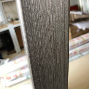 Solid wood composite baking varnish for flat door