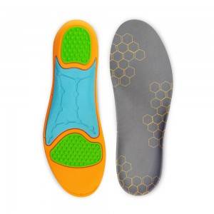 New design all-comort and arch support orthotic running inserts