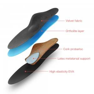 Functional Orthotics Insole Insert fo Plantar Fasciitis  with met pad