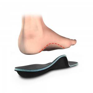 Functional Orthotics Insole Insert fo Plantar Fasciitis  with met pad
