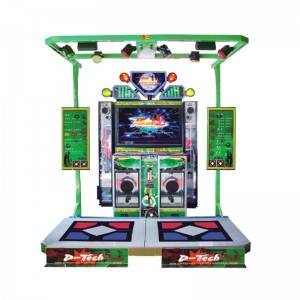Coin Operated Arcade Music Dancing Game Machine