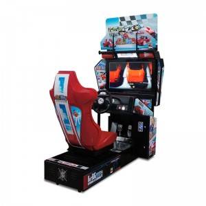 32 “lcd Coin Operated Outrun Simulator Racing Video Arcade Game Machine
