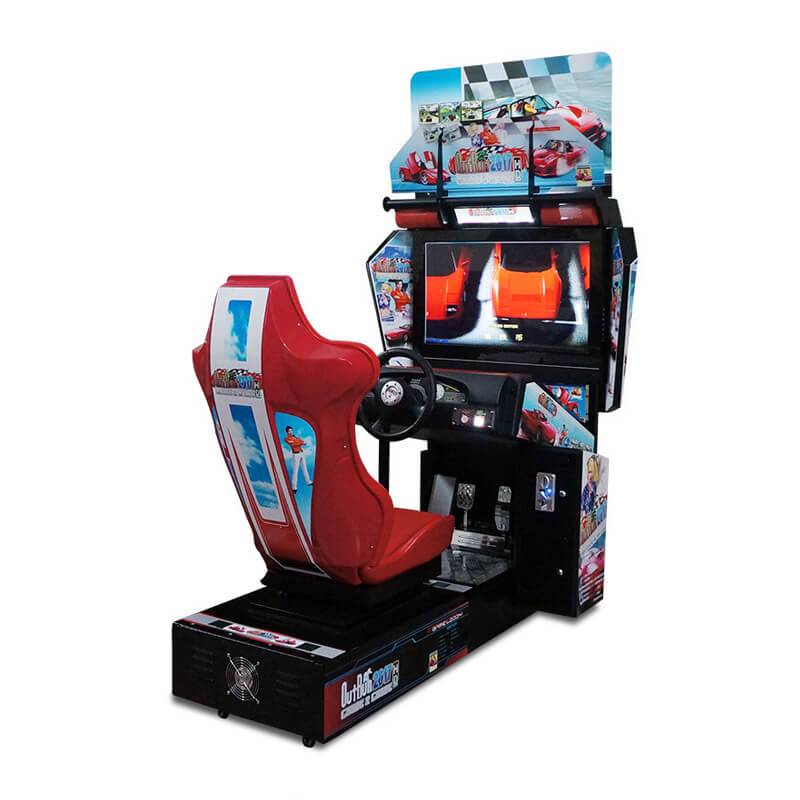 China 32 “lcd Coin Operated Outrun Simulator Racing Video Arcade Game Machine factory and suppliers | Meiyi Featured Image