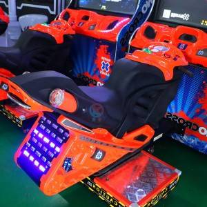 China Amusement Park Coin Operated Simultor 42”LCD Snow Moto Racing Games Machine factory and suppliers | Meiyi