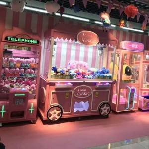China Luxury coin operated claw gift game machine for 2 players factory and suppliers | Meiyi