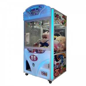 Coin operated teddy bear claw game machine vending big doll machine