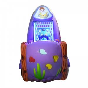 China NEW ARRIVAL coin operated 3D kiddie ride dinosaur shooting ball game machine factory and suppliers | Meiyi