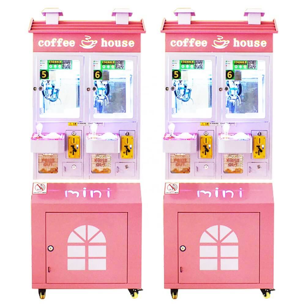China Coin operated boutique machine mini claw machine for 2 players factory and suppliers | Meiyi Featured Image