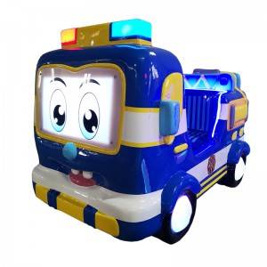 China NEW ARRIVAL coin operated 3D kiddie ride -fire truck with shooting game machine factory and suppliers | Meiyi