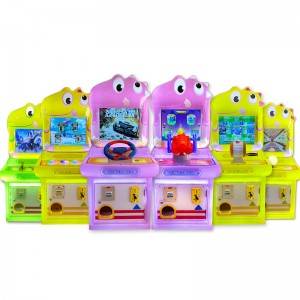 Little dinosaur coin operated games machine for kids