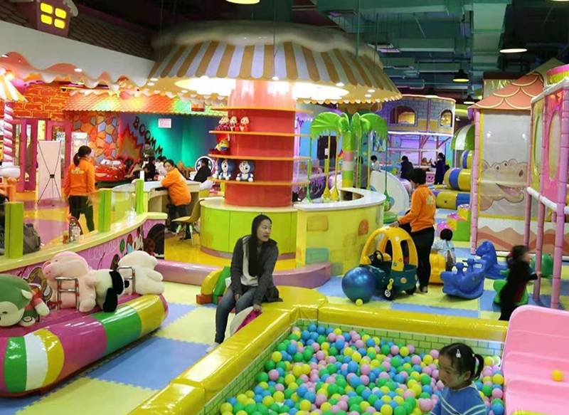 How to make your kids amusement park  more colorful!