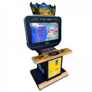 Hot sale coin operated pandora arcade games machine for 2 players