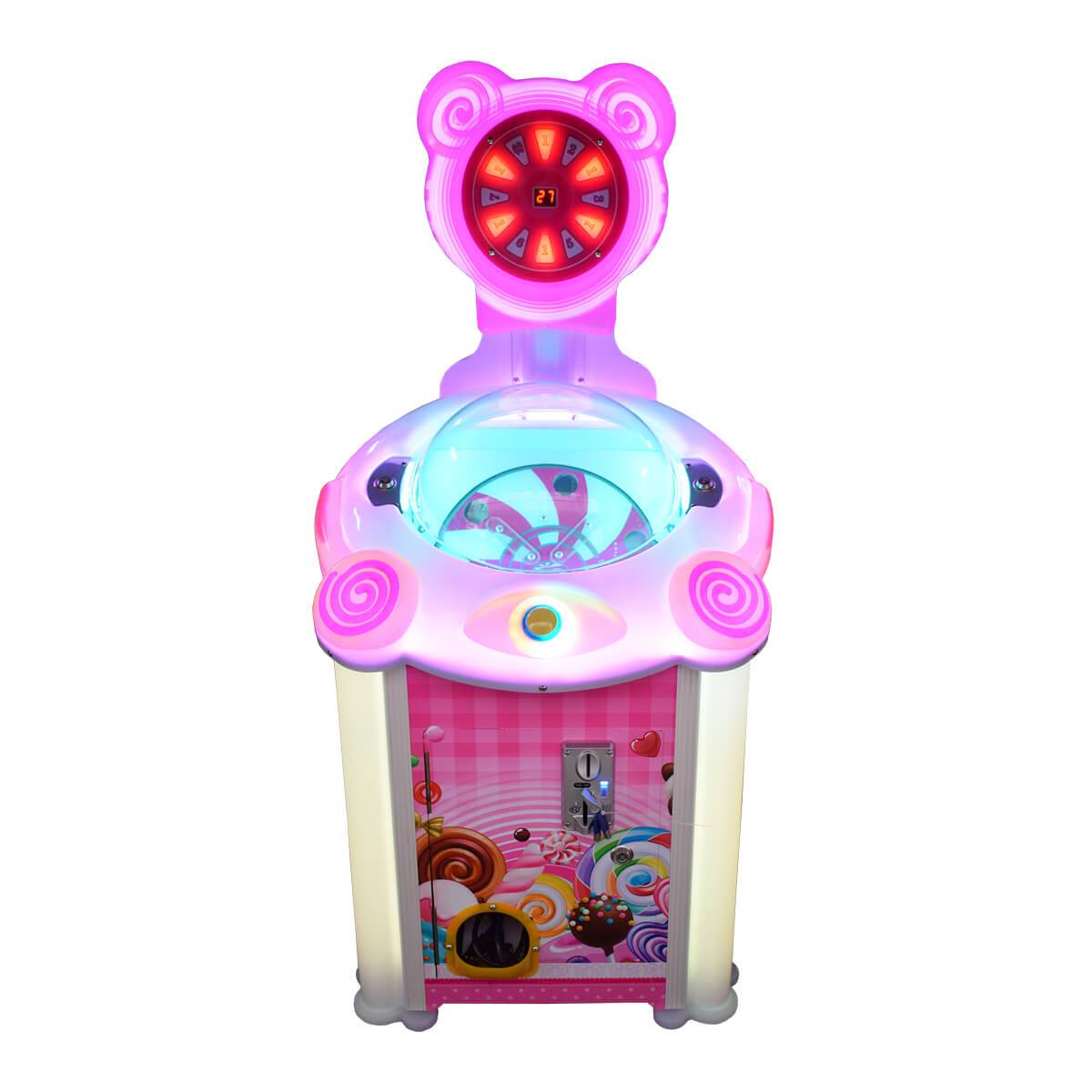 China Coin operated lollipop vending game machine candy machine factory and suppliers | Meiyi Featured Image
