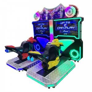 China Amusement Park Coin Operated Simulator FF Motorbike Racing Game Machine for 2 players factory and suppliers | Meiyi
