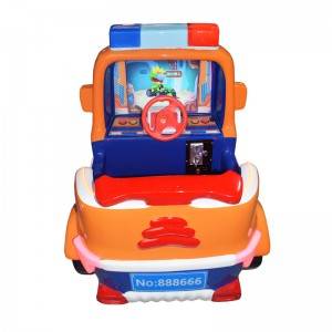 China NEW ARRIVAL coin operated 3D kiddie ride police-car with car racing machine factory and suppliers | Meiyi